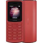 Сотовый телефон Nokia 106 (TA-1564) DS EAC, красный