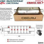 Резонатор ZeroNoise CBD CBD512.105