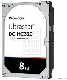 8Tb WD Ultrastar DC HC320 {SATA 6Gb/s, 7200 rpm, 256mb buffer, 3.5"} 0B36452