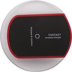 Беспроводное зарядное Qi устройство Fantasy черное, коробка