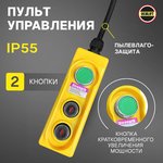 Пульт управления 2 кнопки, зеленая кнопка, 220в для TSA