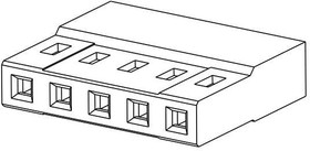 Фото 1/4 1-2316102-0, Headers & Wire Housings 10P,2MM,REC,HSG, SR,CRIMP,PLAIN,BOX