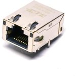 6-2301994-1, Modular Connectors / Ethernet Connectors 1GB LED 1X1 INV (LOW)