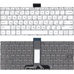 Keyboard for laptop HP Stream 14-ax white borderless, flat Enter