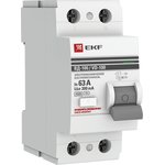 Выключатель дифференциального тока (УЗО) 2п 63А 300мА тип AC ВД-100 ...
