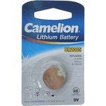 Батарейка литиевая Camelion CR2025 BL-1 (CR2025-BP1, 3V)