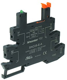 SNC05-S-A, колодка пружинная для реле 12 / 24В серии RNC