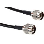 CA39/240-XX, Male N Type to Male N Type Coaxial Cable, 1m, RF240 Coaxial, Terminated