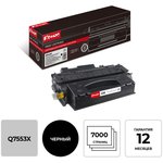 Картридж лазерный Комус 53X Q7553X чер. пов.емк. для HPP2014/P2015