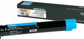 X950X2CG, Картридж Lexmark голубой для X950, X952, X954