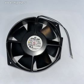 Фото 1/3 Вентилятор Style Fan UZS15D20-M 200V 35/33W 170x150x38 172x150x38 2pin железный с ушами