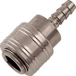 57058, Муфта универсальная быстросъемная ("мама"), со штуцером "елка" под шланг ...