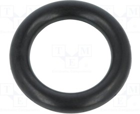 O-14X3.5-70-NBR, Прокладка O-ring, NBR, Thk: 3,5мм, dвнутр 14мм, черный, -30-100°C