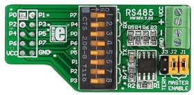 MIKROE-66, Interface Development Tools RS485 (ADM485) ADAPTER BOARD