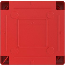 Фото 1/4 Коробка распределительная ОП 100х100х50мм IP56 гладкие стенки красн. DKC 53811