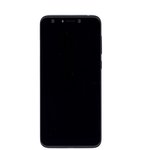 Дисплей для Asus ZenFone 5 Lite ZC600KL черный с рамкой