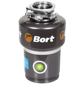 Фото 1/3 Bort Измельчитель пищевых отходов TITAN MAX Power (FULLCONTROL) {Мощность л.с. 1 ; Мощность 780 Вт; Производительность 5,2 кг/мин; Скорость