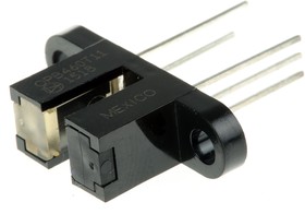 Фото 1/2 OPB460T11 , Screw Mount Slotted Optical Switch, Buffer, Open-Collector with 10K Pull-Up Resistor Output