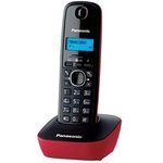 Panasonic KX-TG1611RUR (красный) {АОН, Caller ID,12 мелодий звонка,подсветка ...