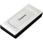 Накопитель SSD Kingston USB 3.2 2Tb SXS2000/2000G XS2000 1.8" серый