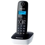 Panasonic KX-TG1611RUW (белый) {АОН, Caller ID,12 мелодий звонка,подсветка ...