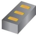 CSD25485F5, MOSFET -20-V, P channel NexFET™ power MOSFET, single LGA 0.8 mm x 1.5 mm, 42 mOhm, gate ESD protection 3-PICOSTAR -55 to 150