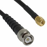 415-0037-024, RF Cable Assemblies SMA TO BNC PLGS 24"