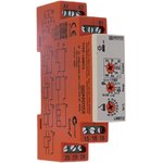 LMMT/2 12-230V AC/DC, DIN Rail Mount Timer Relay, 24 → 230 V ac/12 → 230V dc ...