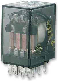 4-1393122-4, General Purpose Relay - KHA Series - Power - Non Latching - 4PDT - 24 VDC - 5 A.