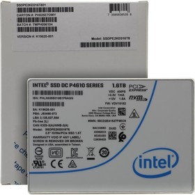 Фото 1/10 SSD накопитель Intel DC-P4610 (SSDPE2KE016T801) 1600GB/U.2/2.5/PCI-E