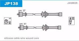 Фото 1/2 JP138, Ком-кт проводов зажигания KIA: CLARUS 96-, CLARUS универсал 98-, CREDOS 96-, MENTOR 95-97, MENTOR се