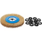 35186-200_z01, ЗУБР 200 мм, витая стальная латунированная проволока 0.3 мм ...