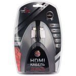 Кабель HDMI 4.5 м v2.0 M/M плоский позол.разъемы металлический корпус ...