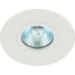 Встраиваемый светильник алюминиевый ЭРА KL83 WH MR16/GU5.3 белый Б0054344