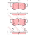 GDB3284, GDB3284_=746 02=757 002B-SX !колодки дисковые з.\Kia Magentis 01 ...