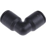 3102 12 00, LF3000 Series Elbow Tube-toTube Adaptor, Push In 12 mm to Push In 12 ...