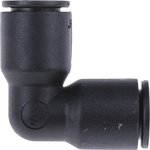 3102 12 00, LF3000 Series Elbow Tube-toTube Adaptor, Push In 12 mm to Push In 12 ...