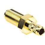 RSMA6411A1-3GT50G-1-50, JACK SMA, BULKHEAD, REV/POL, RG58