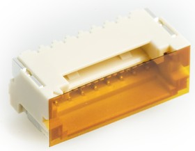 Фото 1/2 BM08B-ZESS-TBT (LF)(SN), ZE Series Straight Surface Mount PCB Header, 8 Contact(s), 1.5mm Pitch, 1 Row(s), Shrouded