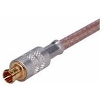 11_MCX-75-2-1/113_NE, RF Connectors / Coaxial Connectors MCX straight cable plug(m)