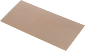 Фото 1/3 01-3948, Single-Sided Copper Clad Board FR2 203 x 95 x 1.6mm