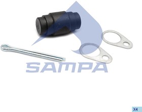 070.523, Ремкомплект тормозной колодки (ролик-f05389) BPW SAMPA
