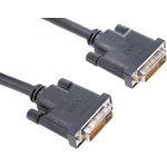 104-911-003, Male DVI-D Dual Link to Male DVI-D Dual Link Cable, 3m