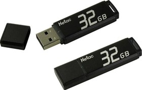 Фото 1/7 Флеш Диск Netac 32Gb U351 NT03U351N-032G-20BK USB2.0 серый