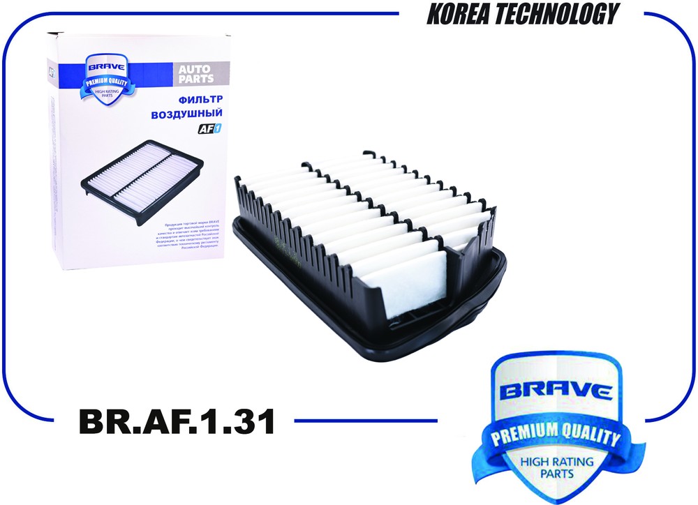 Фильтр воздушный BR.AF.1.31 28113-3X000 HYUNDAI Elantra MD, UD 10-, ix 35 LM 10-, KIA BRAF131
