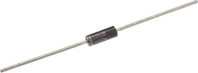 Фото 1/5 1N5341BRLG, 6.2V Zener Diode 5% 5 W Through Hole 2-Pin DO-15