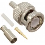 RF1-03B-D-02-50, RF Connectors / Coaxial Connectors NIPT BNC END TERMINATION,50OHM D