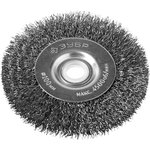 35185-100_z02, BISON "Professional". Disc brush for grinding machine ...