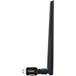 Сетевой адаптер WiFi D-Link DWA-137/C1A N300 USB 2.0 (ант.внеш.съем) 1ант.