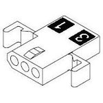 03-06-1032, STANDARD .062" Female Connector Housing, 3.68mm Pitch, 3 Way, 1 Row